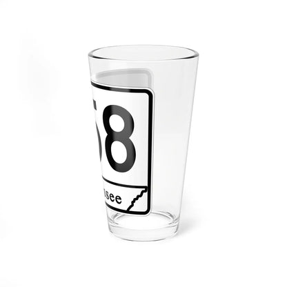 Tennessee 458 (Tennessee) (Road Sign) Pint Glass 16oz - Go Mug Yourself