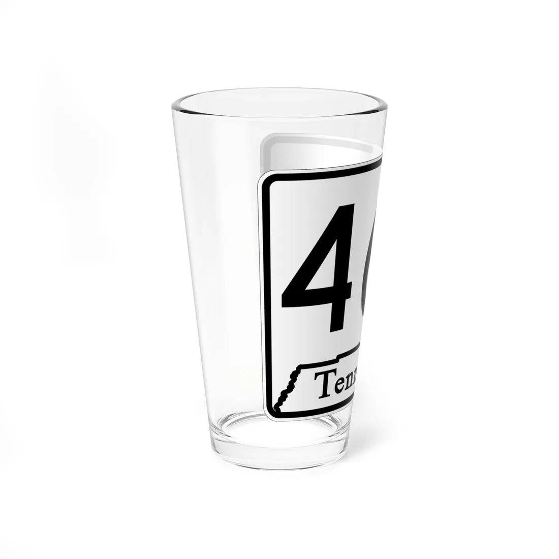 Tennessee 460 (Tennessee) (Road Sign) Pint Glass 16oz - Go Mug Yourself