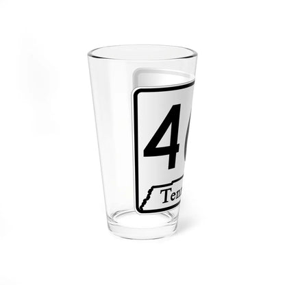 Tennessee 460 (Tennessee) (Road Sign) Pint Glass 16oz - Go Mug Yourself
