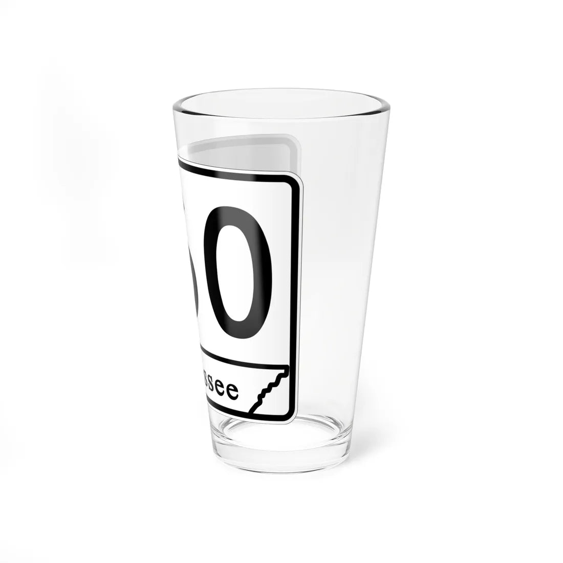 Tennessee 460 (Tennessee) (Road Sign) Pint Glass 16oz - Go Mug Yourself