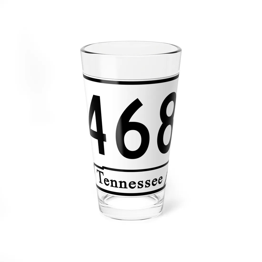 Tennessee 468 (Tennessee) (Road Sign) Pint Glass 16oz - Go Mug Yourself