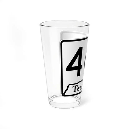 Tennessee 468 (Tennessee) (Road Sign) Pint Glass 16oz - Go Mug Yourself