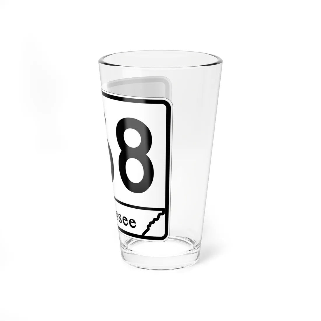 Tennessee 468 (Tennessee) (Road Sign) Pint Glass 16oz - Go Mug Yourself