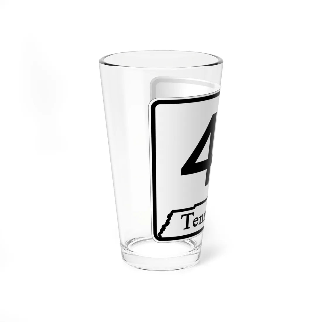 Tennessee 47 (Tennessee) (Road Sign) Pint Glass 16oz - Go Mug Yourself
