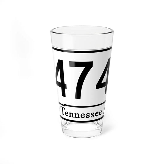 Tennessee 474 (Tennessee) (Road Sign) Pint Glass 16oz 16oz - Go Mug Yourself