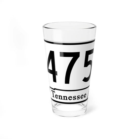 Tennessee 475 (Tennessee) (Road Sign) Pint Glass 16oz 16oz - Go Mug Yourself