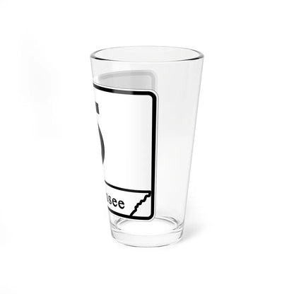 Tennessee 5 (Tennessee) (Road Sign) Pint Glass 16oz - Go Mug Yourself