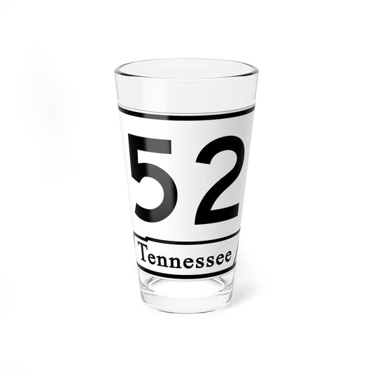 Tennessee 52 (Tennessee) (Road Sign) Pint Glass 16oz 16oz - Go Mug Yourself