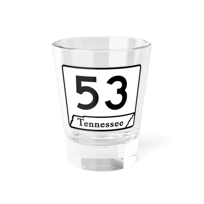 Tennessee 53 (Tennessee) (Road Sign) Shot Glass 1.5oz 1.5oz - Go Mug Yourself