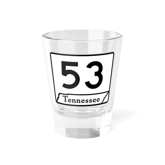 Tennessee 53 (Tennessee) (Road Sign) Shot Glass 1.5oz 1.5oz - Go Mug Yourself