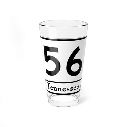 Tennessee 56 (Tennessee) (Road Sign) Pint Glass 16oz - Go Mug Yourself