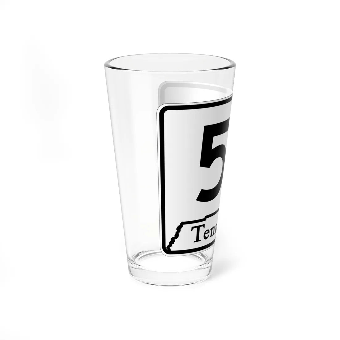 Tennessee 57 (Tennessee) (Road Sign) Pint Glass 16oz - Go Mug Yourself