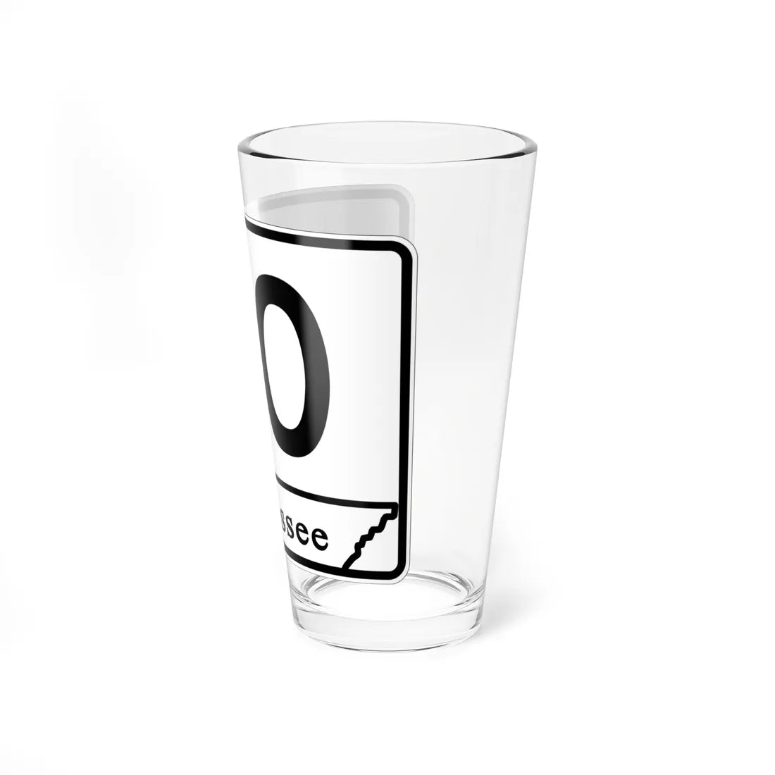 Tennessee 60 (Tennessee) (Road Sign) Pint Glass 16oz - Go Mug Yourself