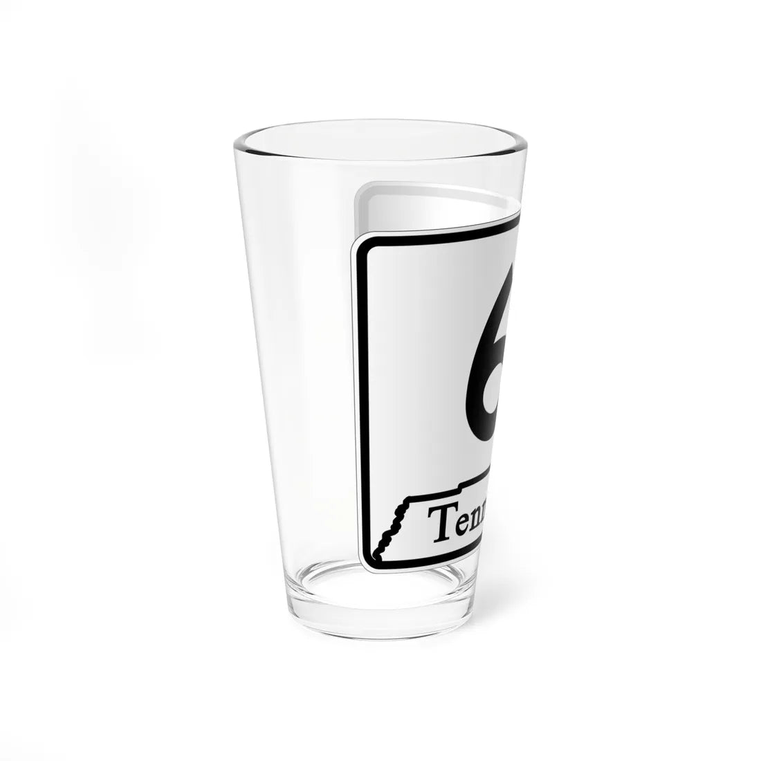 Tennessee 61 (Tennessee) (Road Sign) Pint Glass 16oz - Go Mug Yourself
