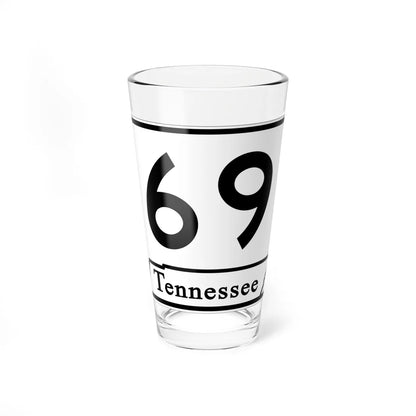 Tennessee 69 (Tennessee) (Road Sign) Pint Glass 16oz - Go Mug Yourself
