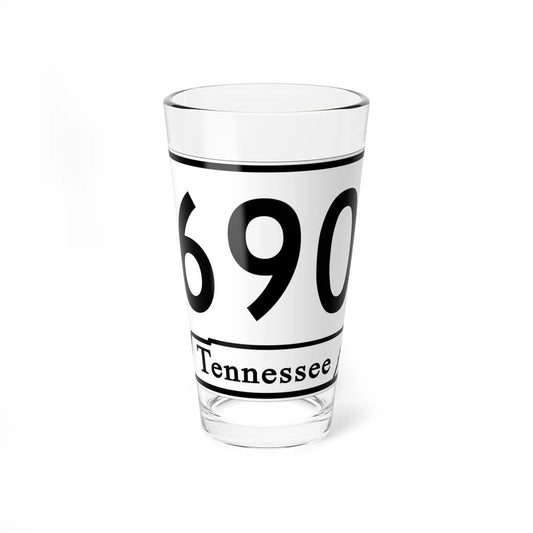Tennessee 690 (Tennessee) (Road Sign) Pint Glass 16oz 16oz - Go Mug Yourself