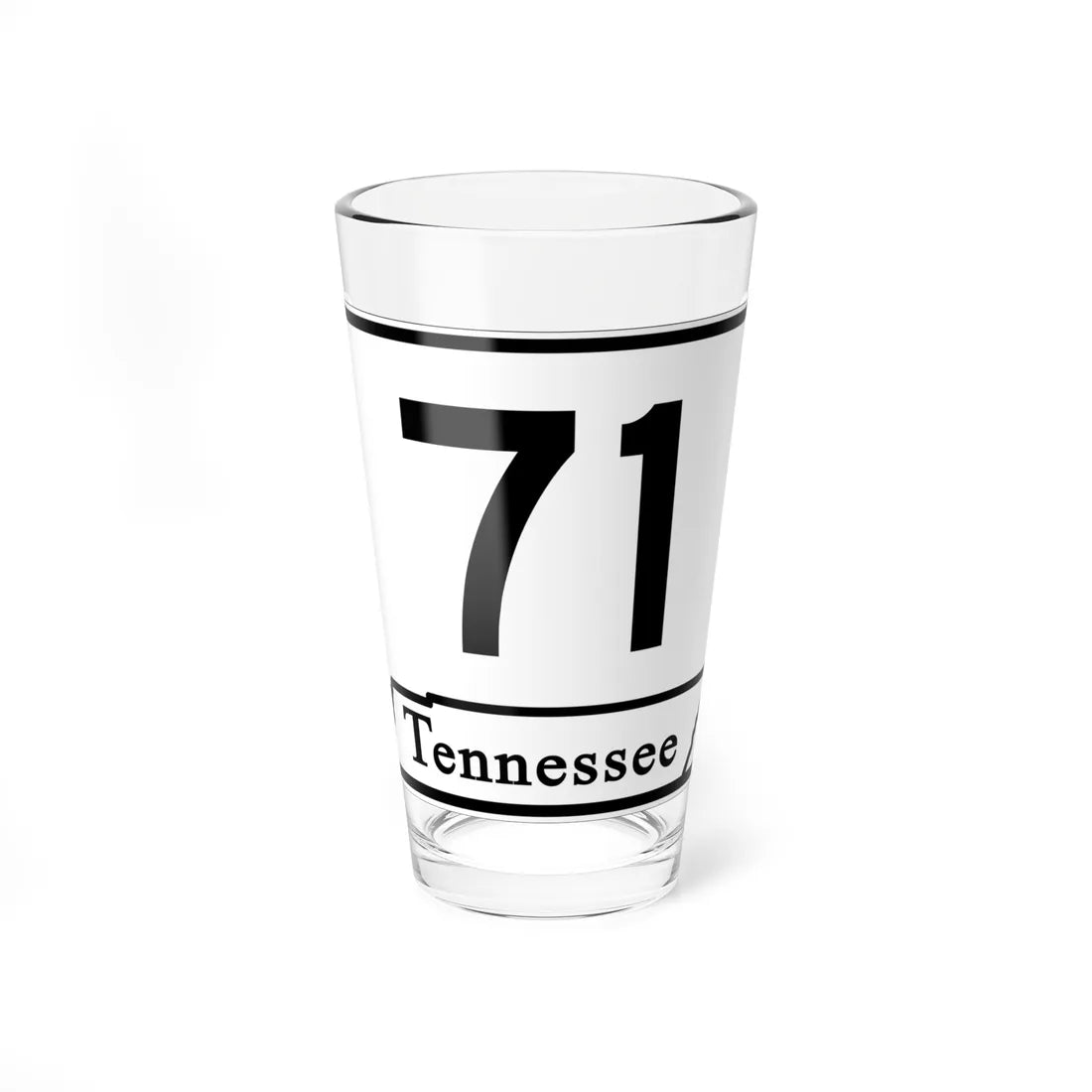 Tennessee 71 (Tennessee) (Road Sign) Pint Glass 16oz 16oz - Go Mug Yourself