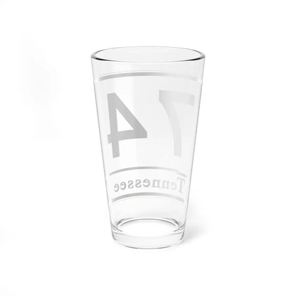 Tennessee 74 (Tennessee) (Road Sign) Pint Glass 16oz - Go Mug Yourself
