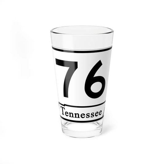 Tennessee 76 (Tennessee) (Road Sign) Pint Glass 16oz 16oz - Go Mug Yourself