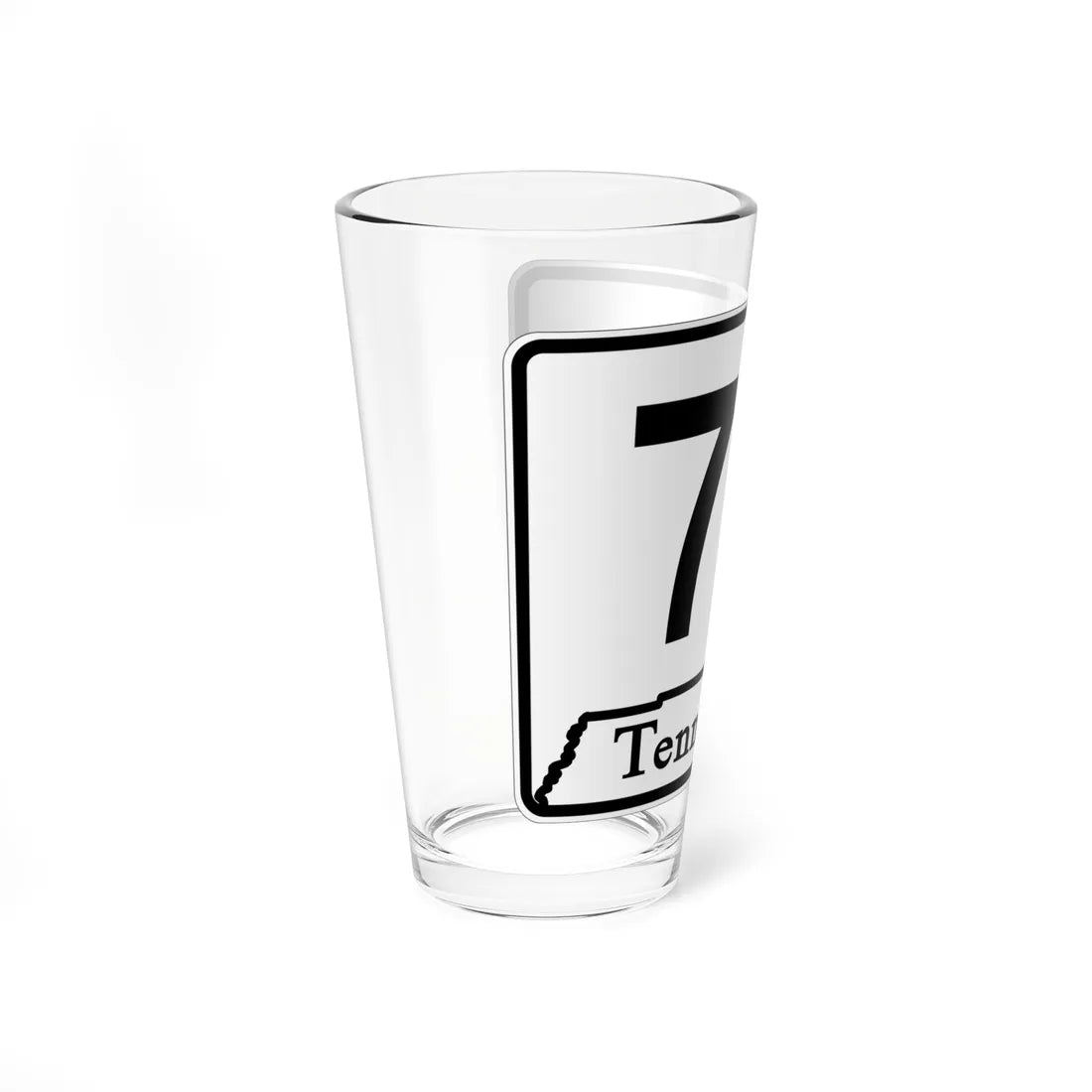 Tennessee 76 (Tennessee) (Road Sign) Pint Glass 16oz - Go Mug Yourself