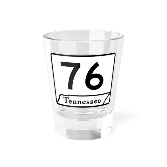 Tennessee 76 (Tennessee) (Road Sign) Shot Glass 1.5oz 1.5oz - Go Mug Yourself