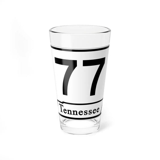 Tennessee 77 (Tennessee) (Road Sign) Pint Glass 16oz 16oz - Go Mug Yourself