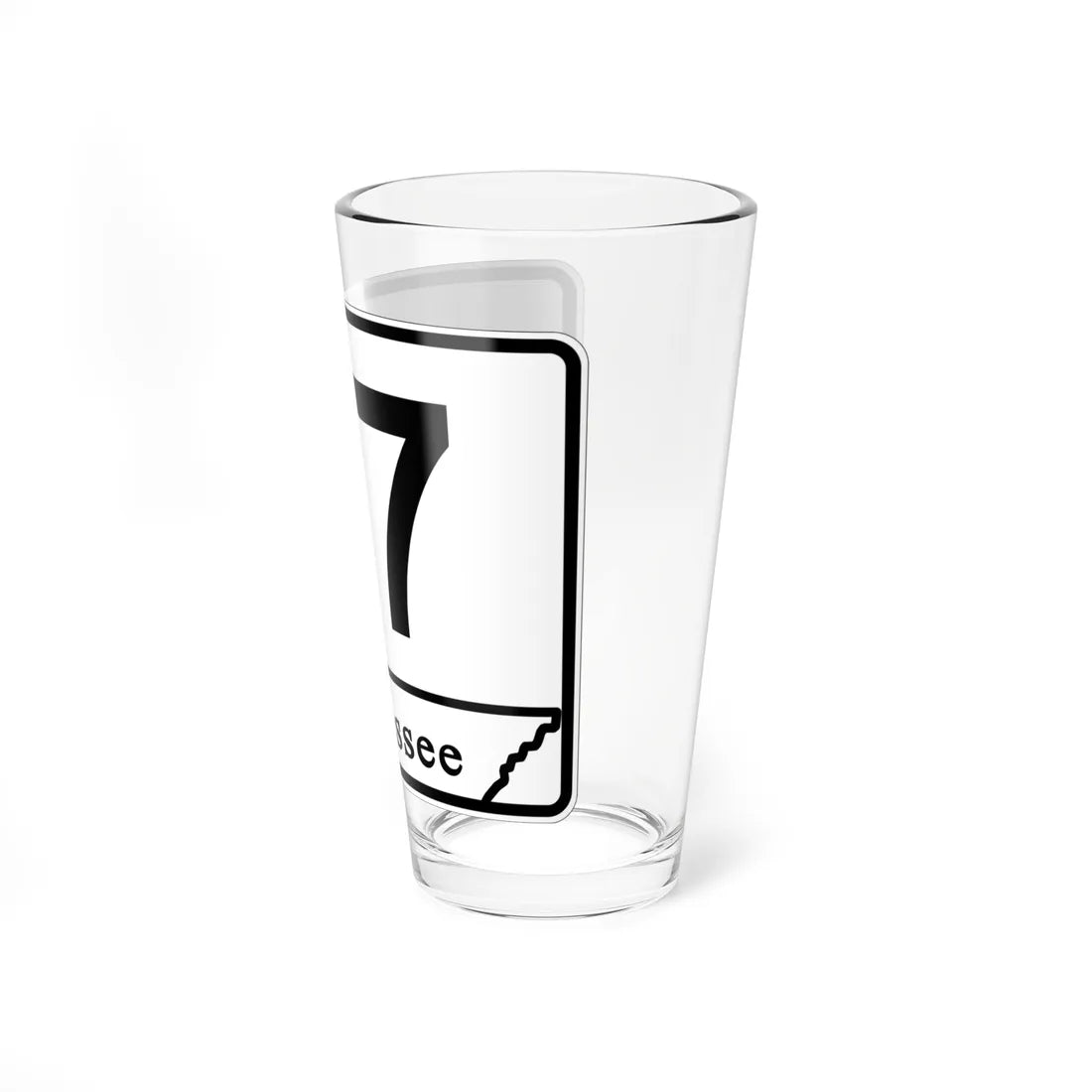 Tennessee 77 (Tennessee) (Road Sign) Pint Glass 16oz - Go Mug Yourself