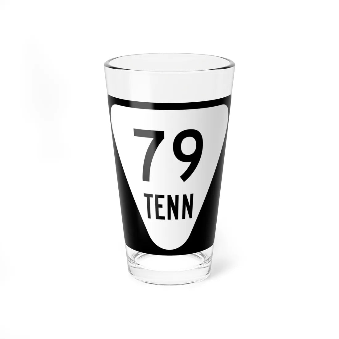 Tennessee 79 1966 (Tennessee) (Road Sign) Pint Glass 16oz 16oz - Go Mug Yourself