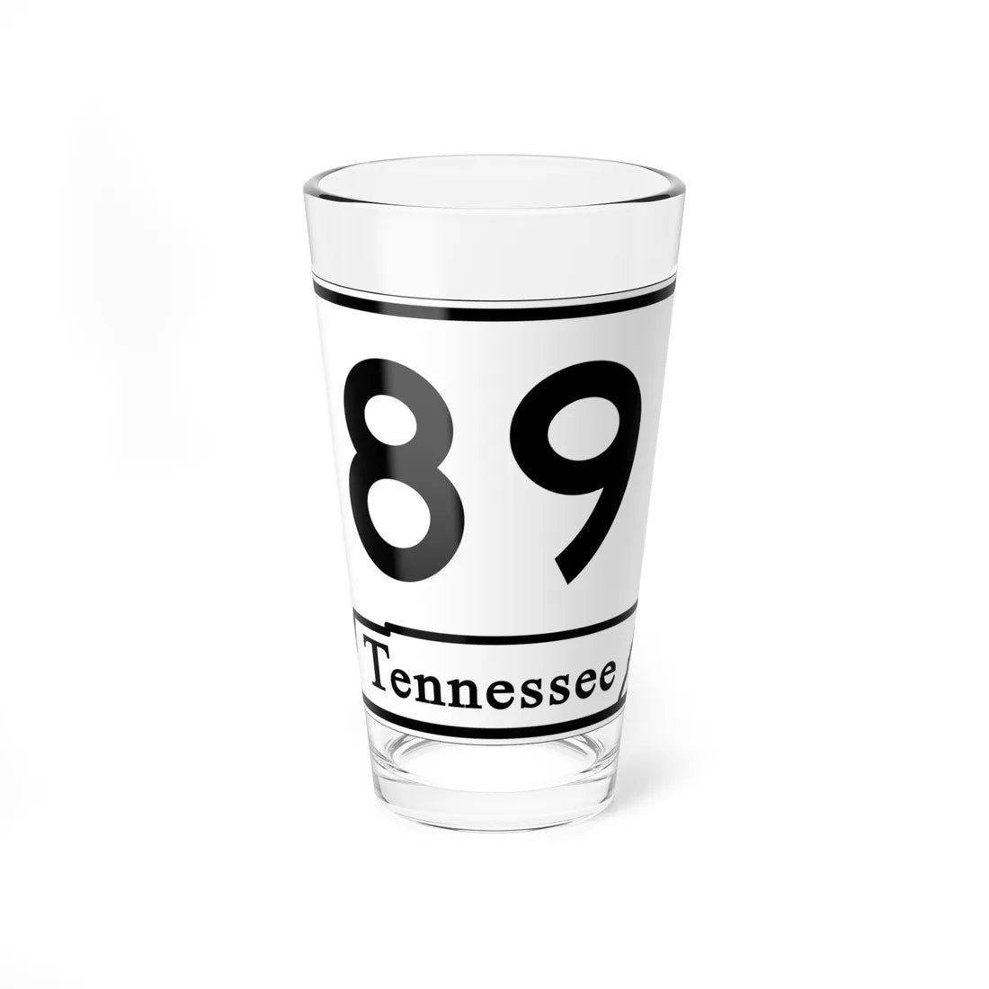 Tennessee 89 (Tennessee) (Road Sign) Pint Glass 16oz 16oz - Go Mug Yourself