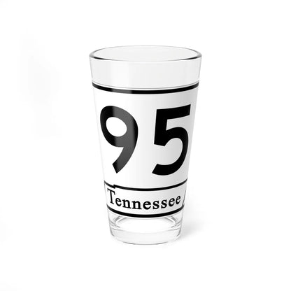 Tennessee 95 (Tennessee) (Road Sign) Pint Glass 16oz 16oz - Go Mug Yourself