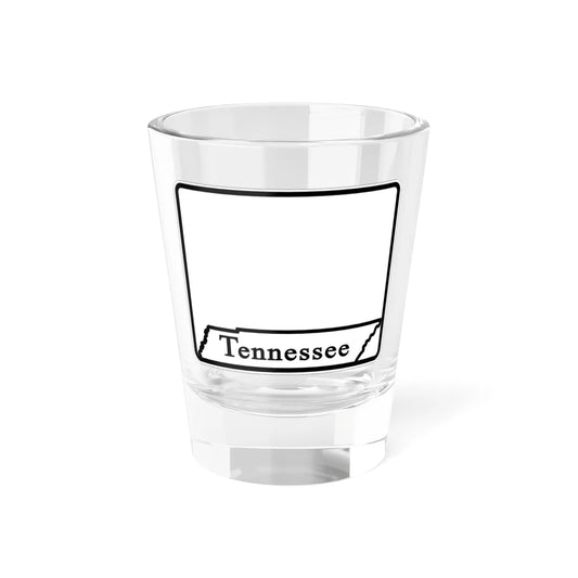 Tennessee blank (Tennessee) (Road Sign) Shot Glass 1.5oz 1.5oz - Go Mug Yourself