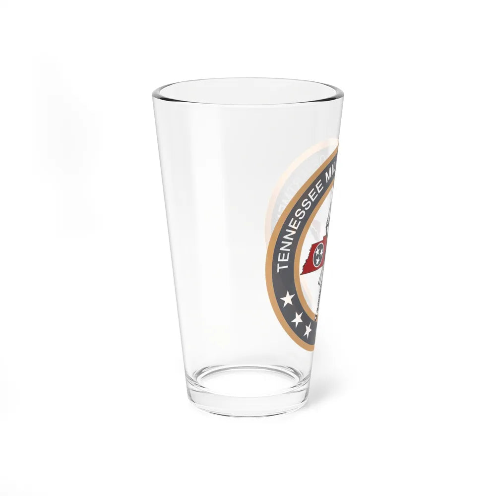 Tennessee Military Department Seal - Pint Glass 16oz-Go Mug Yourself