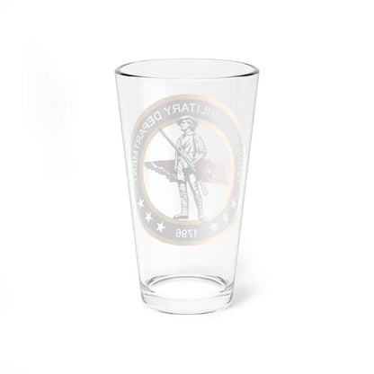 Tennessee Military Department Seal - Pint Glass 16oz-Go Mug Yourself