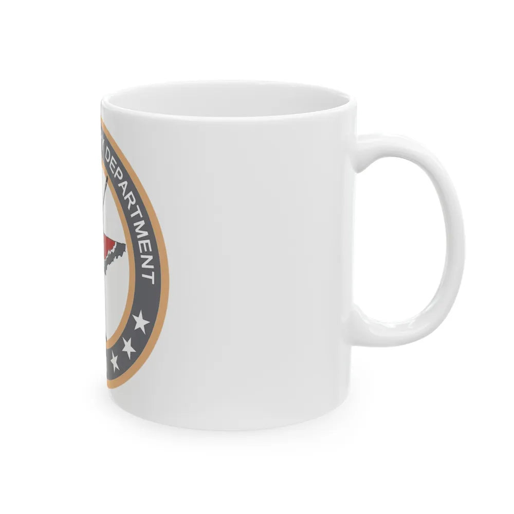 Tennessee Military Department Seal - White Coffee Mug-Go Mug Yourself