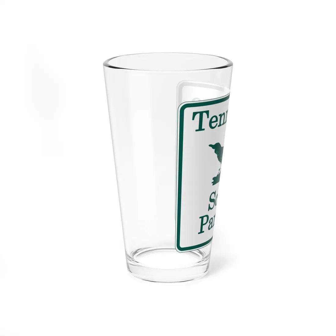 Tennessee Scenic Parkway (Tennessee) (Road Sign) Pint Glass 16oz - Go Mug Yourself