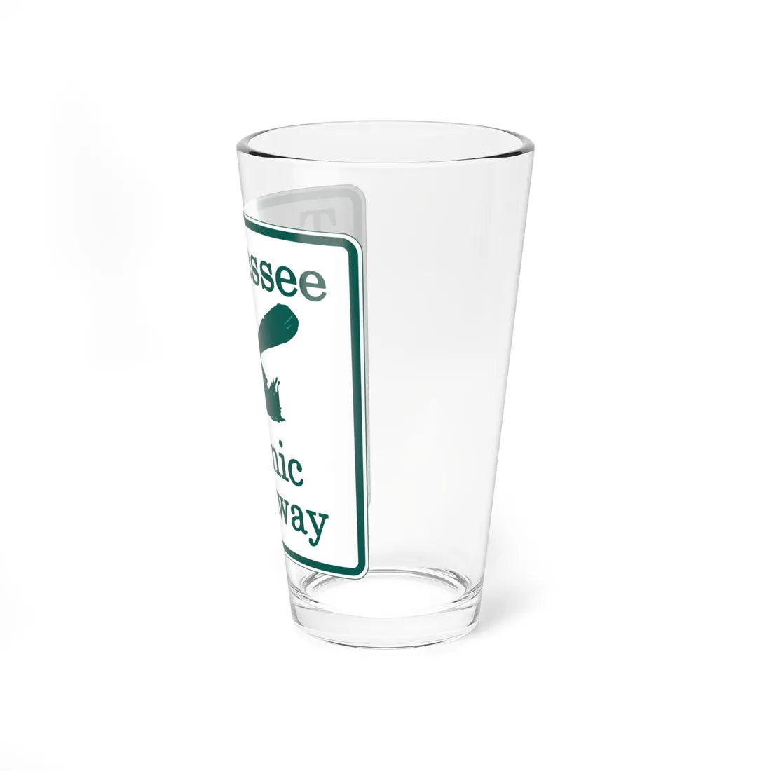 Tennessee Scenic Parkway (Tennessee) (Road Sign) Pint Glass 16oz - Go Mug Yourself