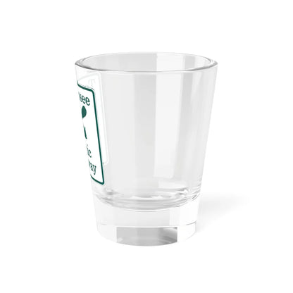 Tennessee Scenic Parkway (Tennessee) (Road Sign) Shot Glass 1.5oz - Go Mug Yourself