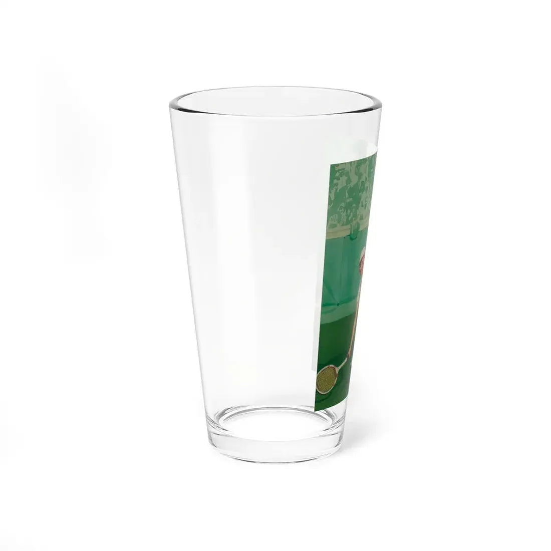 Tennis Player, Liberty magazine cover (Magazine Illustration) Pint Glass 16oz - Go Mug Yourself