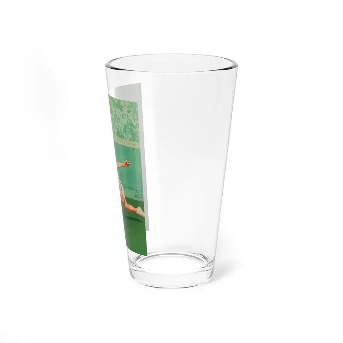 Tennis Player, Liberty magazine cover (Magazine Illustration) Pint Glass 16oz - Go Mug Yourself