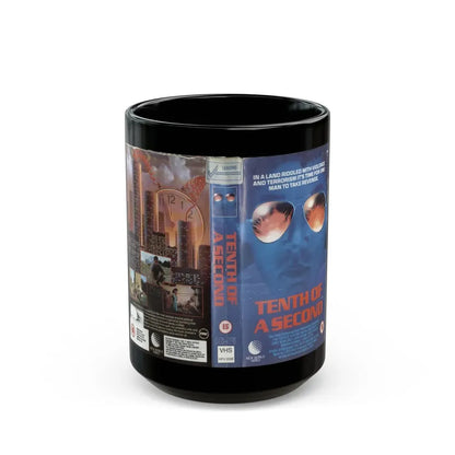TENTH OF A SECOND (VHS COVER) - Black Coffee Mug 15oz - Go Mug Yourself