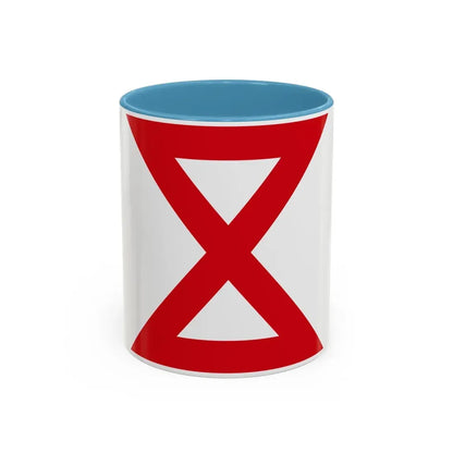 Tenth United States (U.S. Army) Accent Coffee Mug 11oz Light Blue - Go Mug Yourself