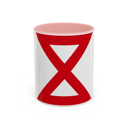 Tenth United States (U.S. Army) Accent Coffee Mug 11oz Pink - Go Mug Yourself