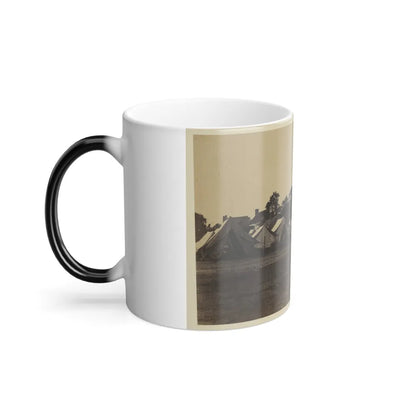 Tents, Possibly Used by Workers at Giesboro Cavalry Depot (U.S. Civil War) Color Changing Coffee Mug 11oz-Go Mug Yourself
