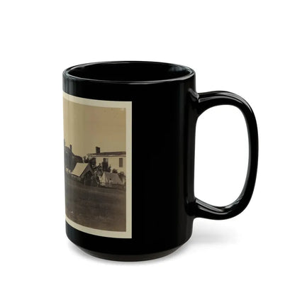 Tents, Possibly Used By Workers At Giesboro Cavalry Depot (U.S. Civil War) Black Coffee Mug - Go Mug Yourself