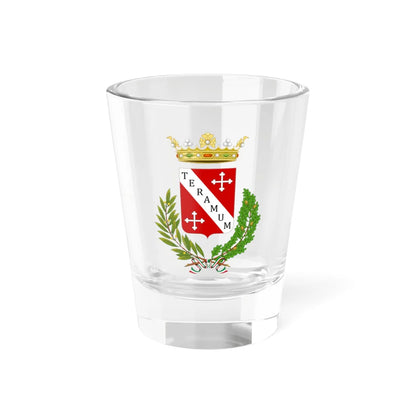 Teramo-Stemma (Italy) (Coat of Arms) Shot Glass 1.5oz 1.5oz - Go Mug Yourself