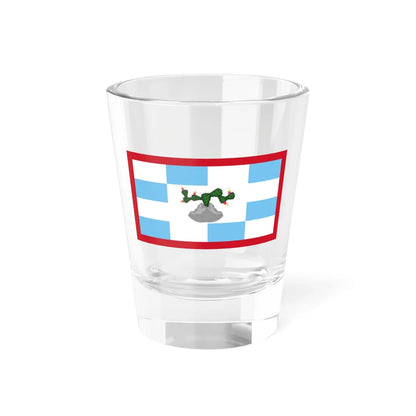 Teresa de Miers Mexico Flag Proposal 1823 - merchant ensign (Mexico) Shot Glass 1.5oz 1.5oz - Go Mug Yourself