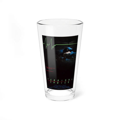 TERMINAL CHOICE (DEATHBED) 1985 Movie Poster - Pint Glass 16oz-16oz-Go Mug Yourself