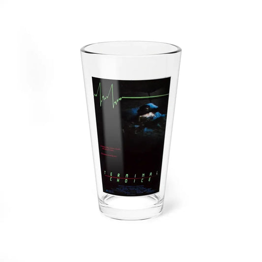 TERMINAL CHOICE (DEATHBED) 1985 Movie Poster - Pint Glass 16oz 16oz - Go Mug Yourself