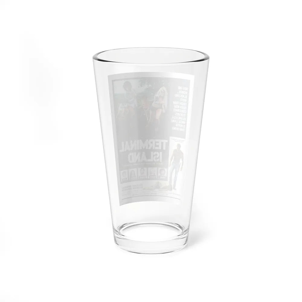 TERMINAL ISLAND 1973 Movie Poster - Pint Glass 16oz-Go Mug Yourself