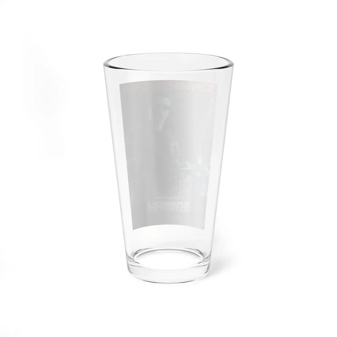 TERMINATOR 2 JUDGMENT DAY 1991 Movie Poster - Pint Glass 16oz - Go Mug Yourself
